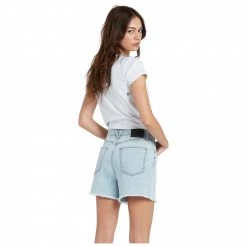 Pantalons de loisirs Soldes -Pantalons de loisirs Soldes volcom womens stn step hirise short with 1 elastan short detail 2